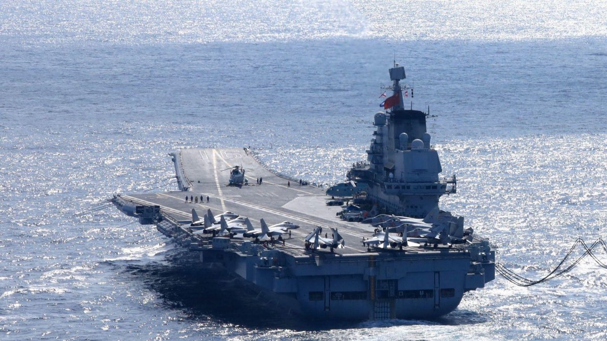 Шаньдун авианосец