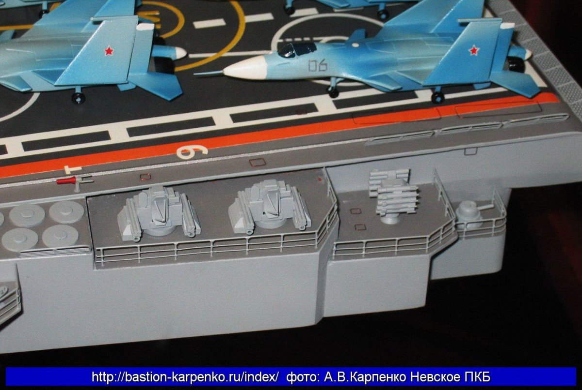 Авианосец Варан проект