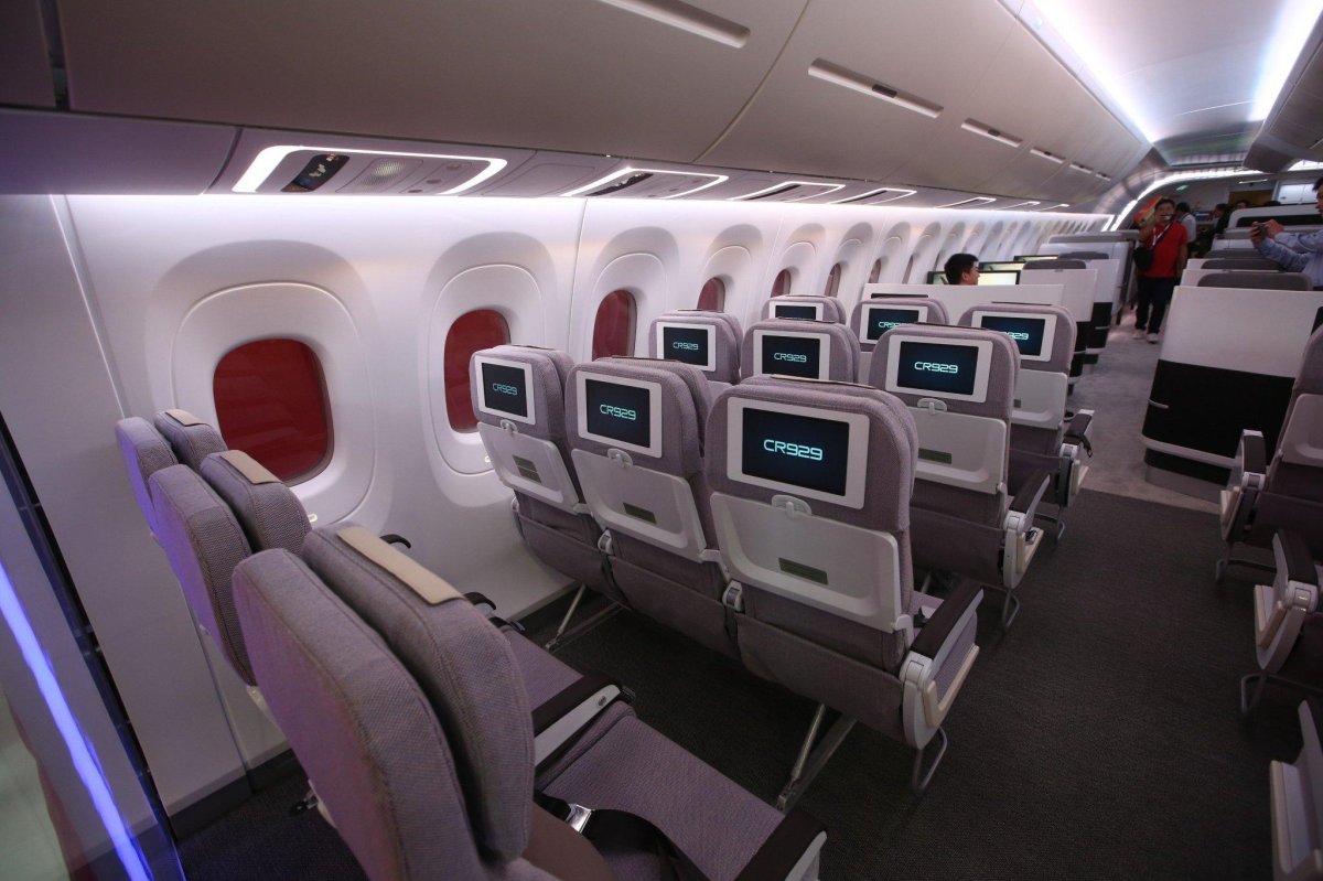 Cr929 пассажирский самолёт