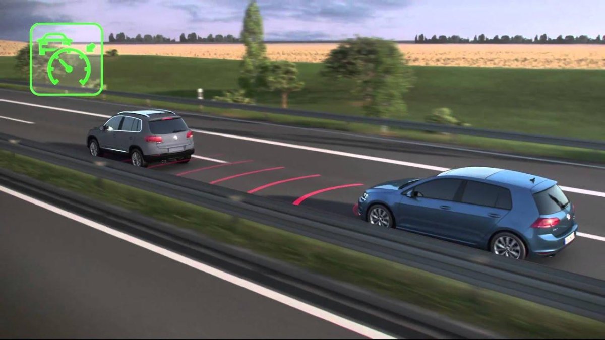 Адаптивный круиз-контроль гольф 7