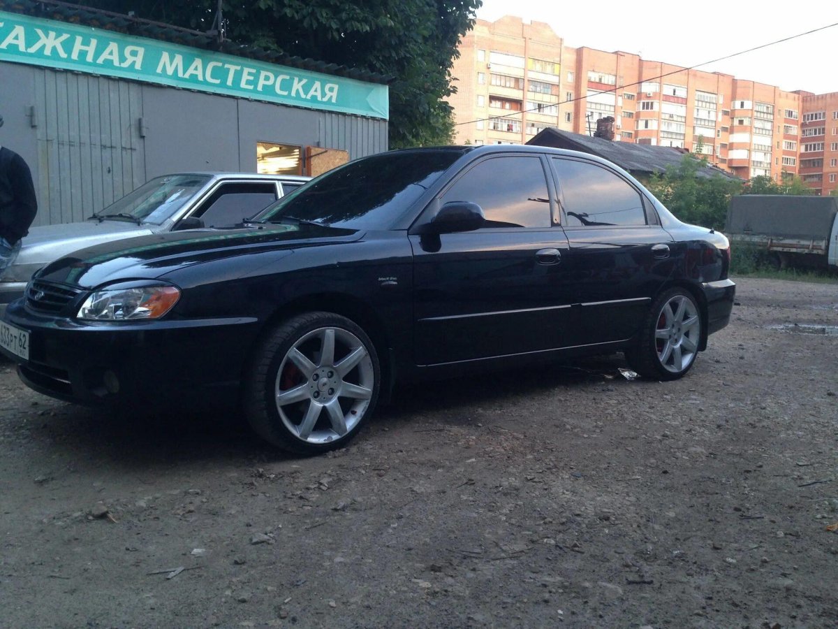 Kia Spectra на 16 дисках