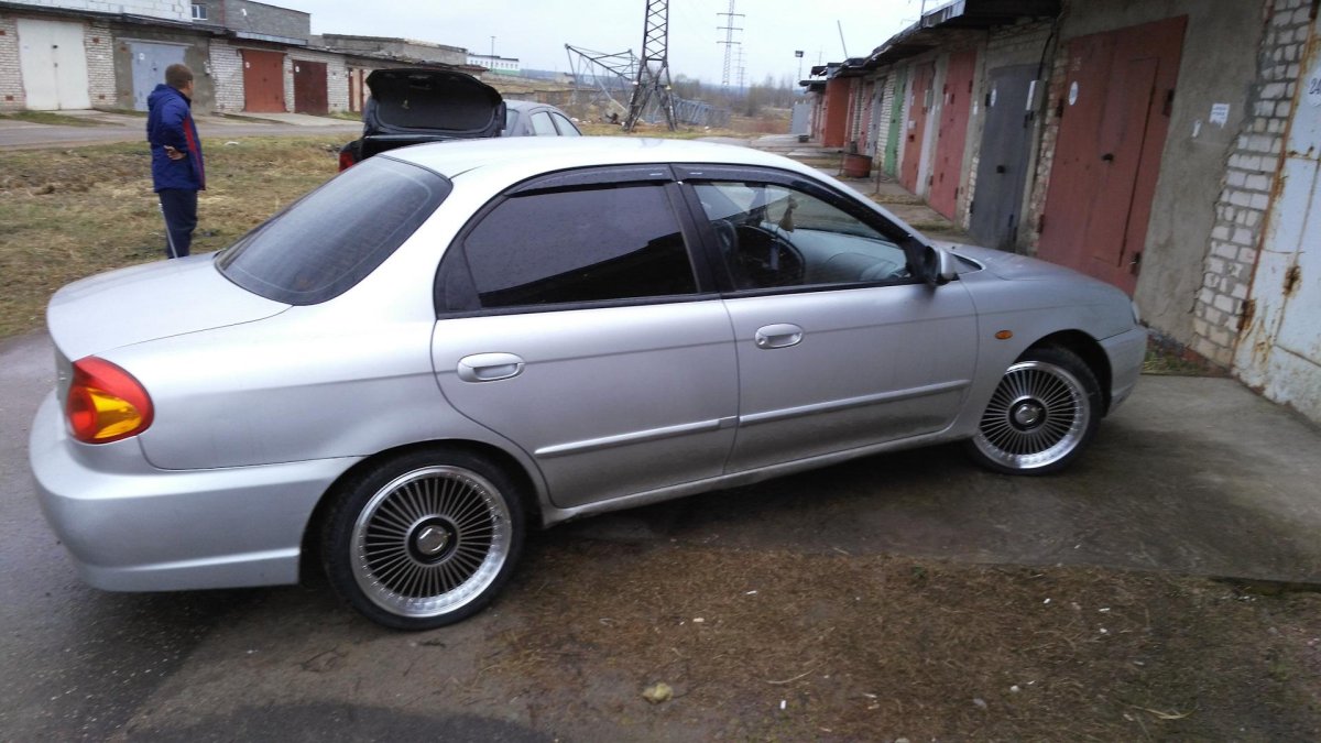 Kia Spectra на 17 дисках