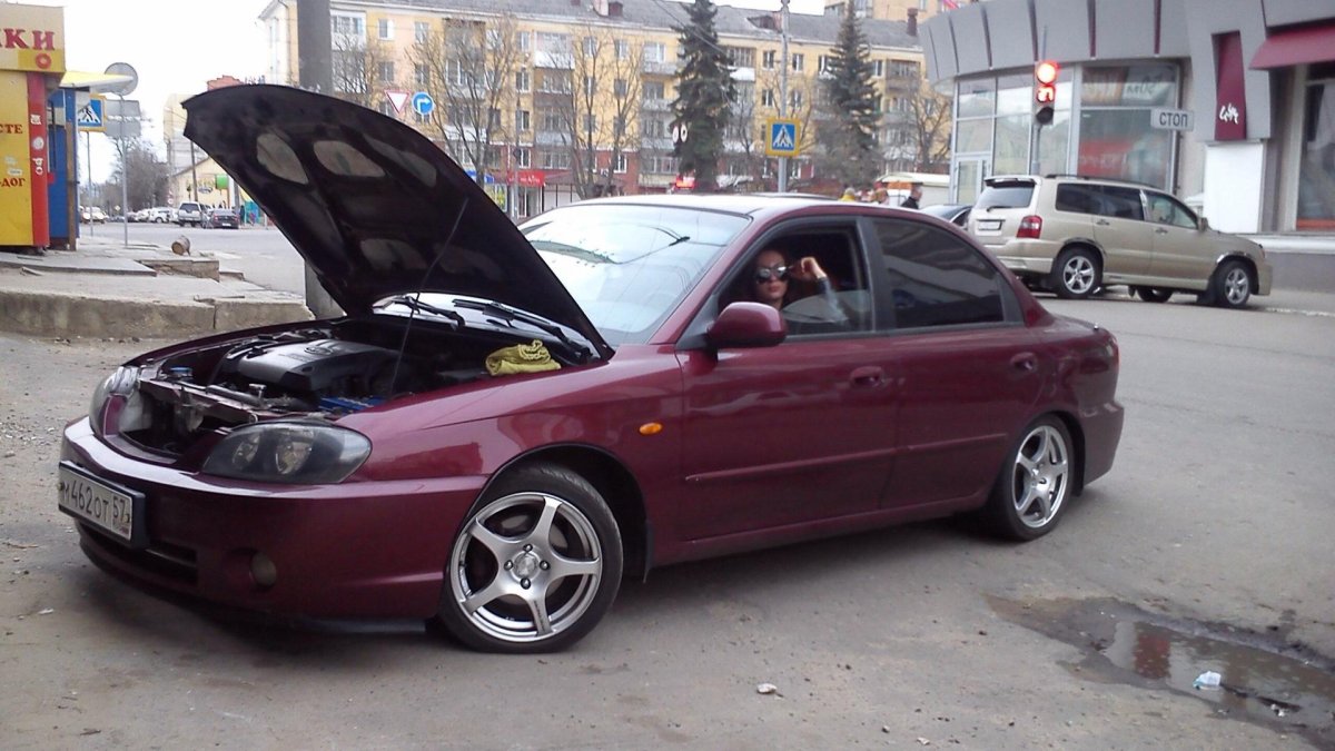 Киа спектра на 18 дисках