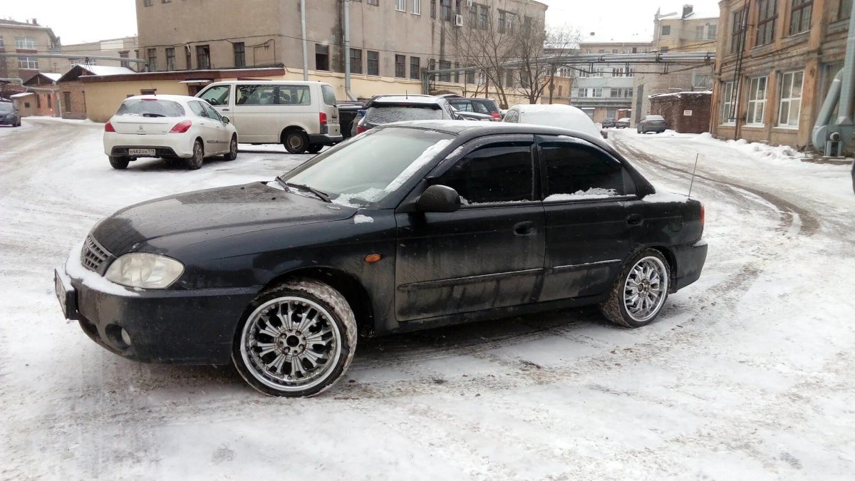 Kia Spectra на 17 дисках