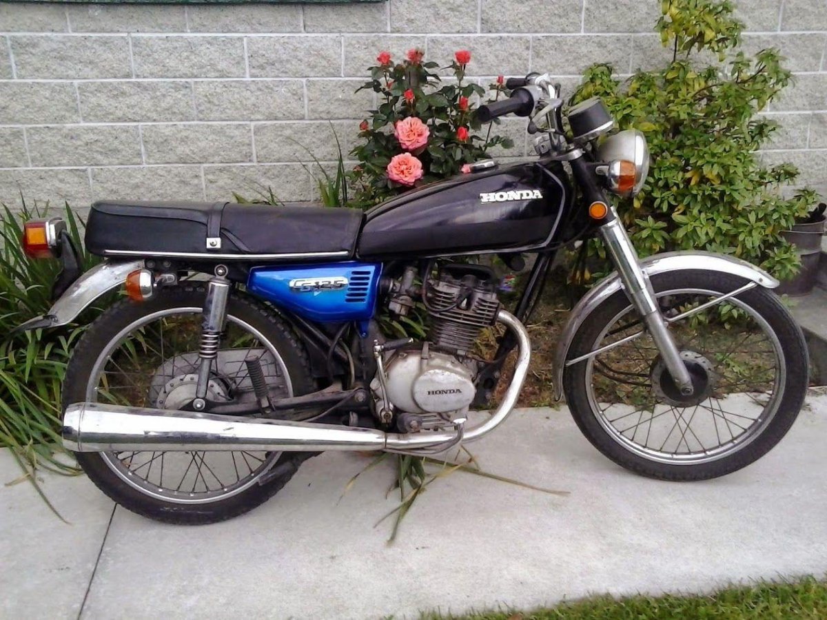 Honda cg125 2000 года