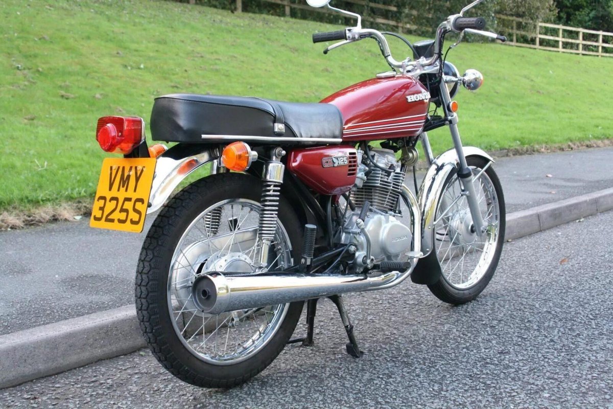 Cg125 мотоцикл