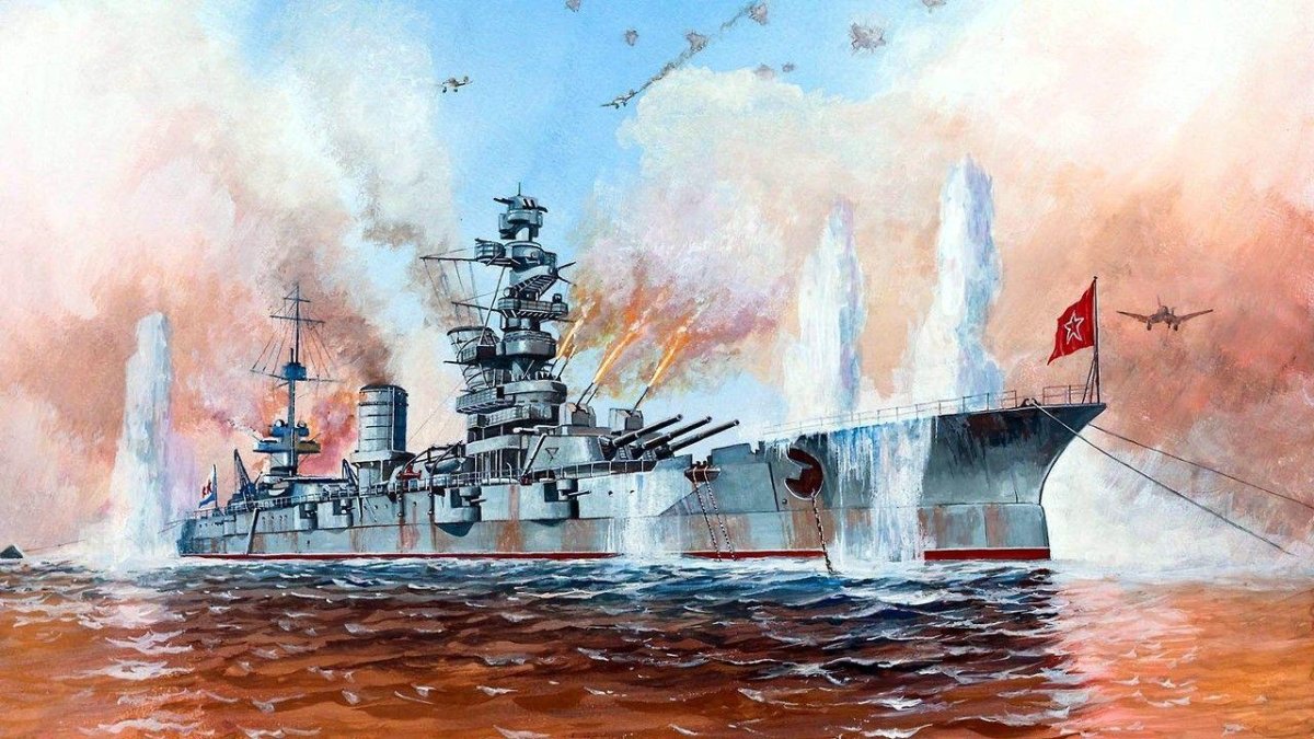 Марат корабль линкор