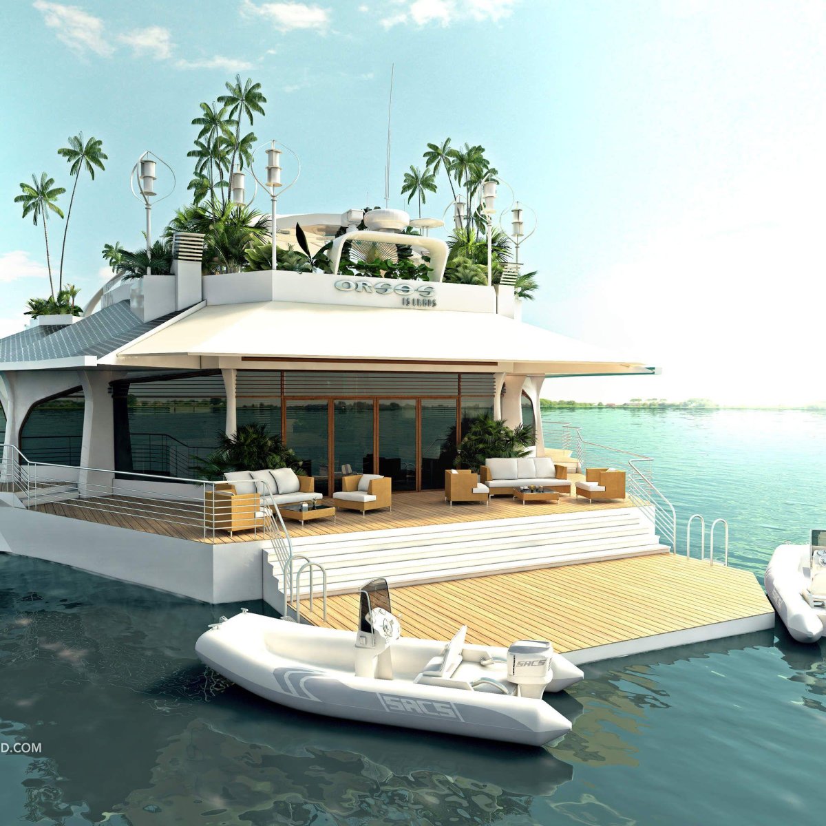 Плавучие острова.Orsos Island