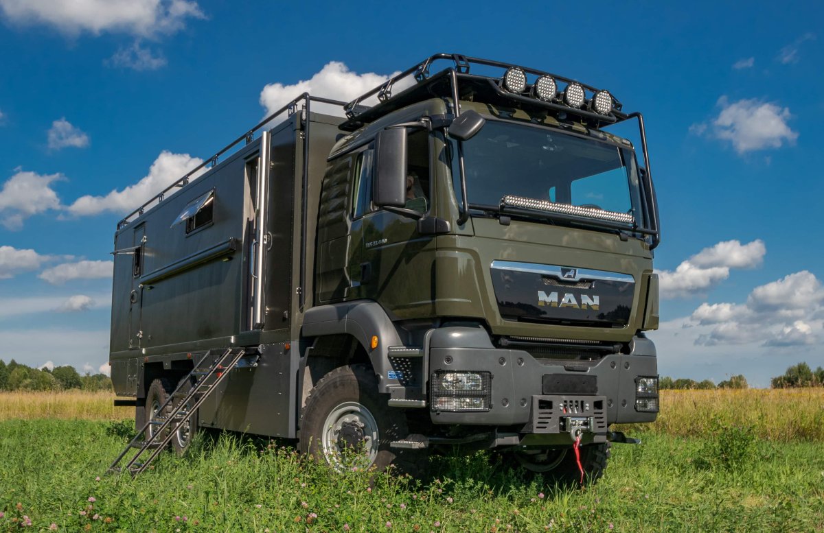 Премиум-автодом man TGS 6х6