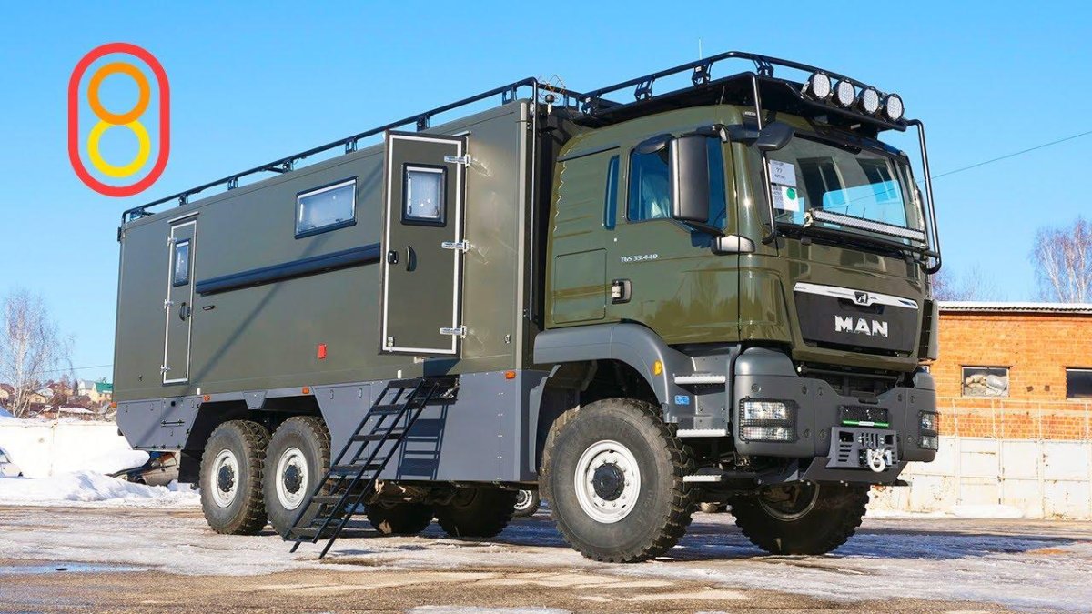 Автодом man TGS 6x6