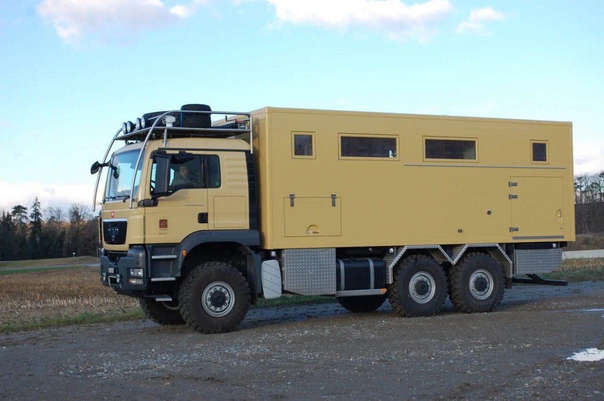 Man TGS 8x8 автодом