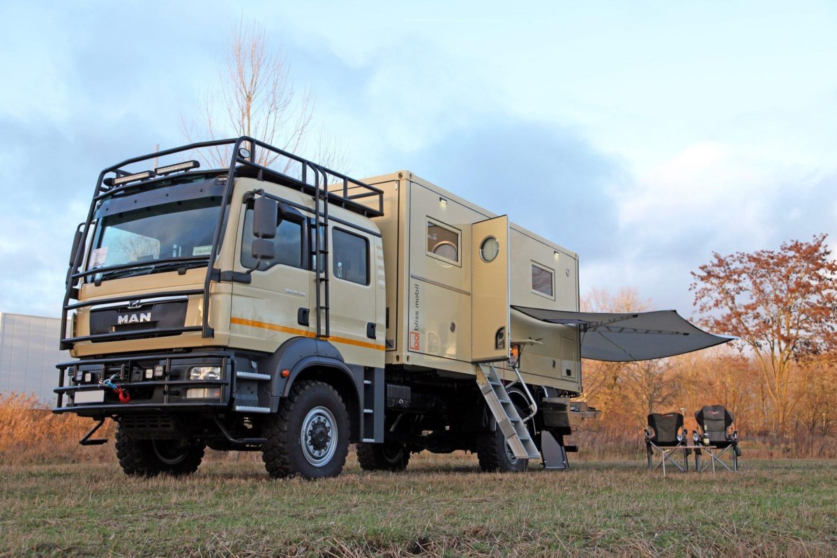 Man 8x8 автодом