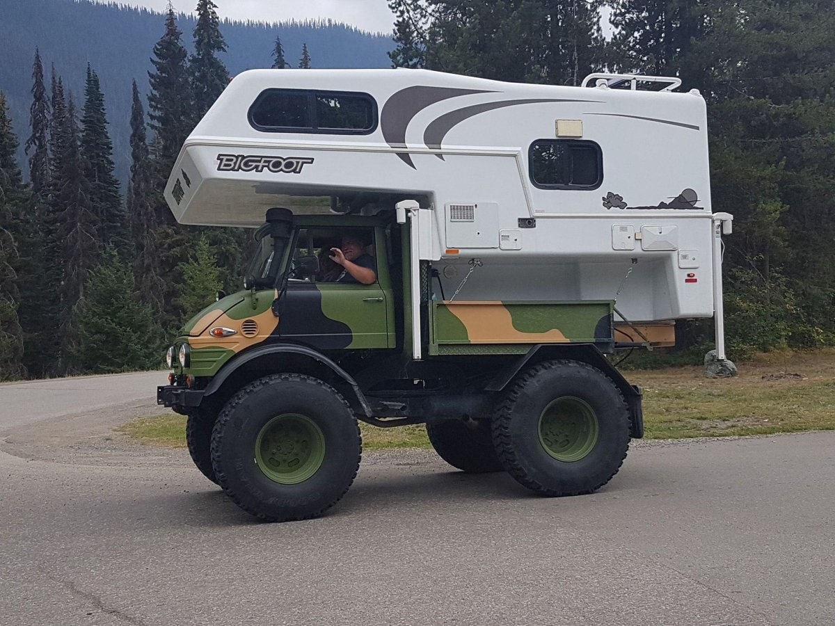 Унимог автодом 4х4