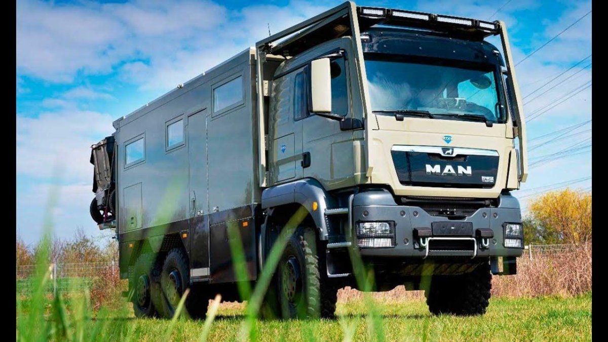 Автодом man 6x6 unicat,