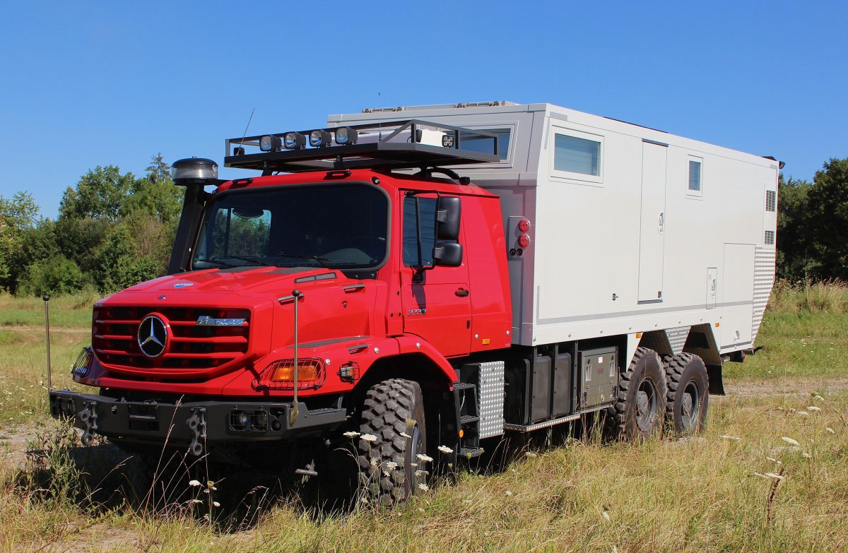 Mercedes Zetros 6x6 автодом