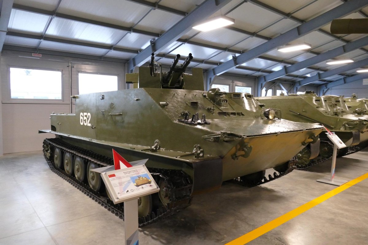 БТР-50 С вооружением