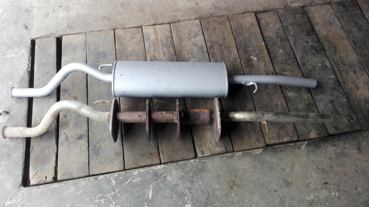 Глушитель ВАЗ 2111