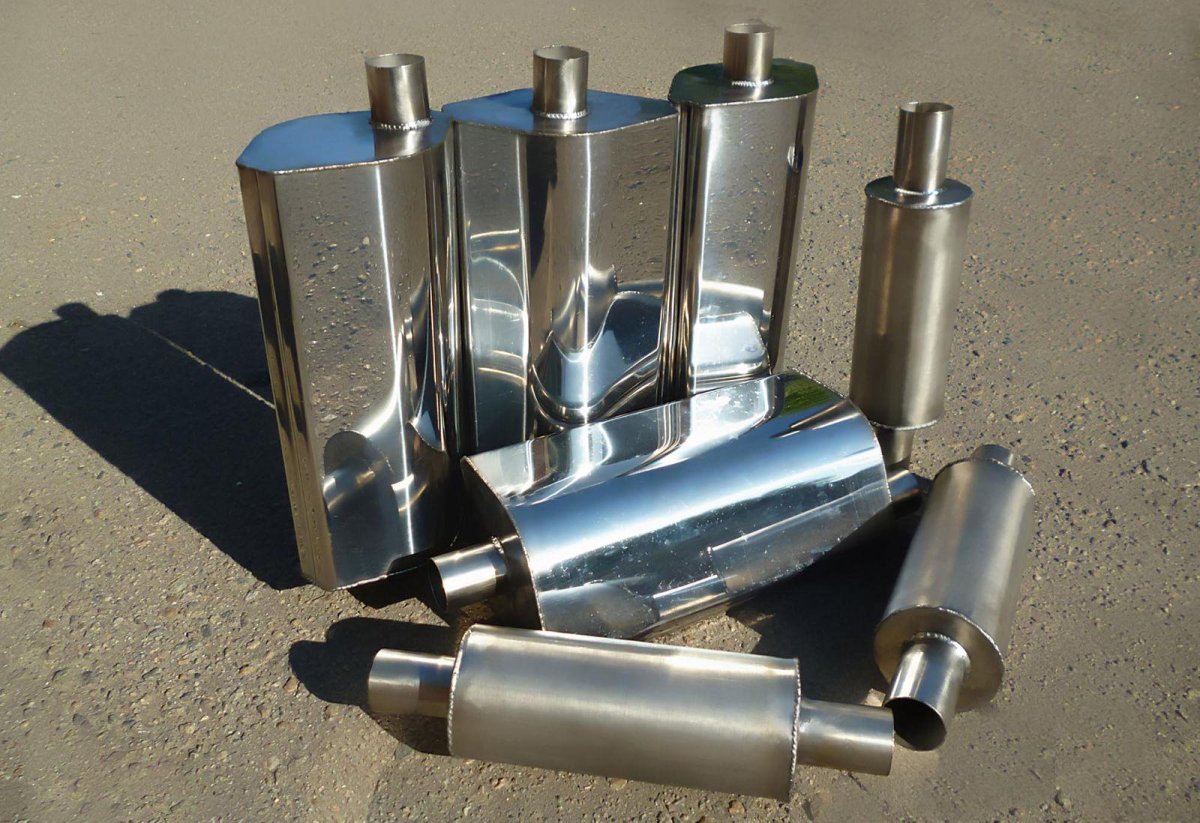 Глушитель 2102 16v нержавейка