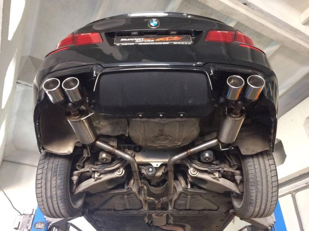 Выхлопная система БМВ ф30