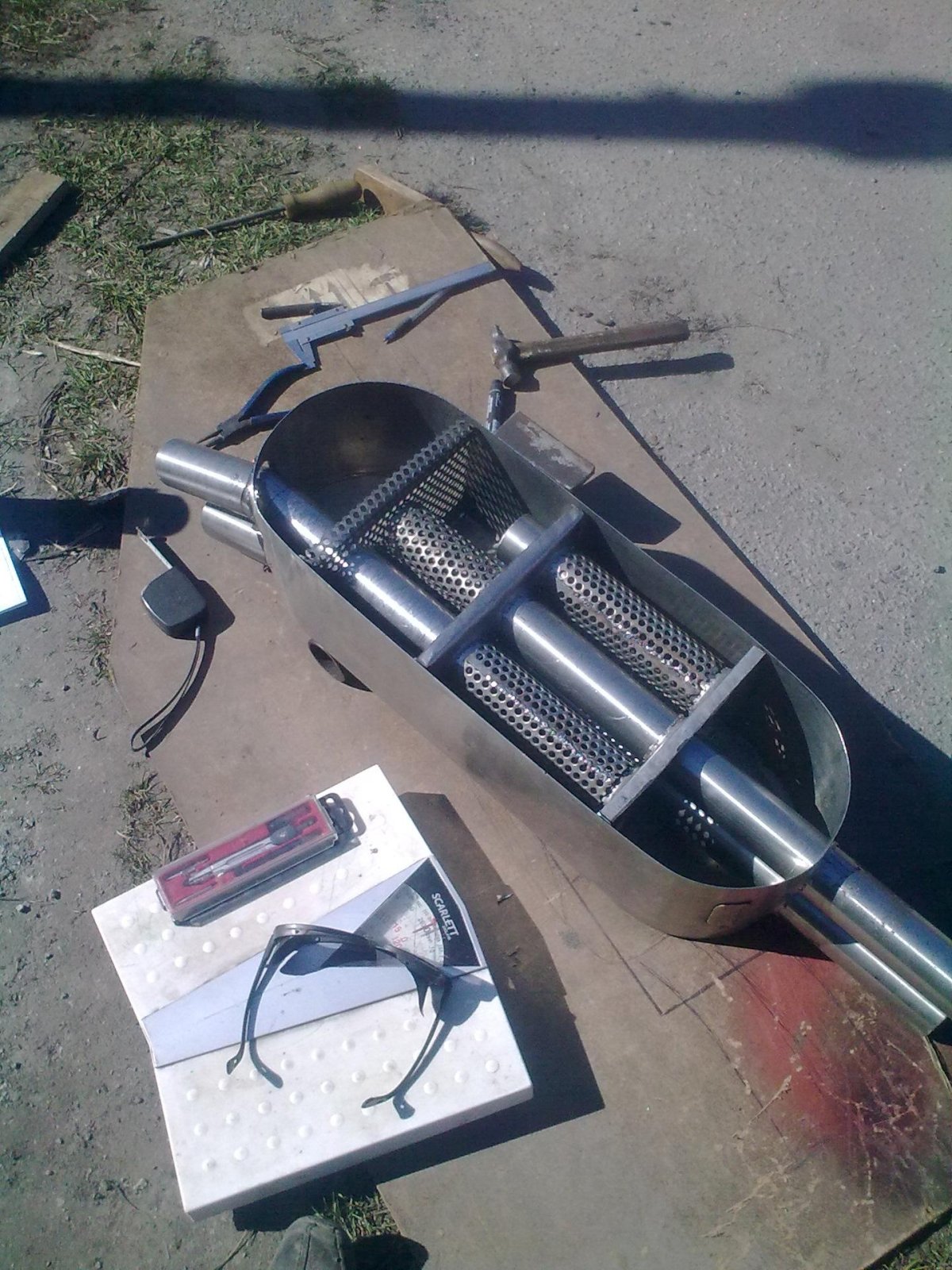 Глушитель на Лифан 20 л.с