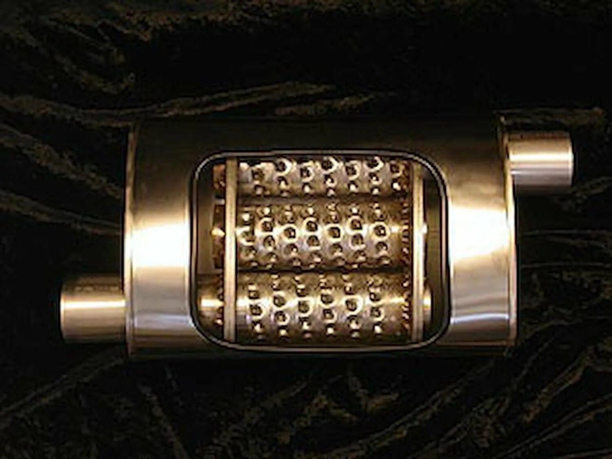 Глушитель прямоток xx007