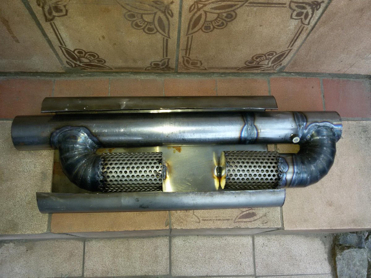 Выхлопная система прямоток