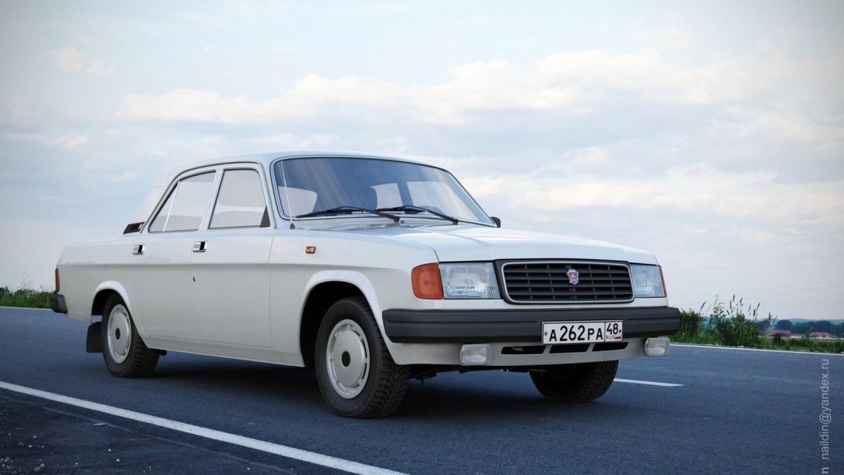 ГАЗ 31029 белая