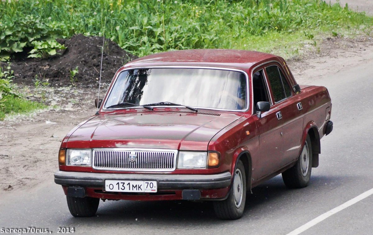 ГАЗ 31029 Вишневая