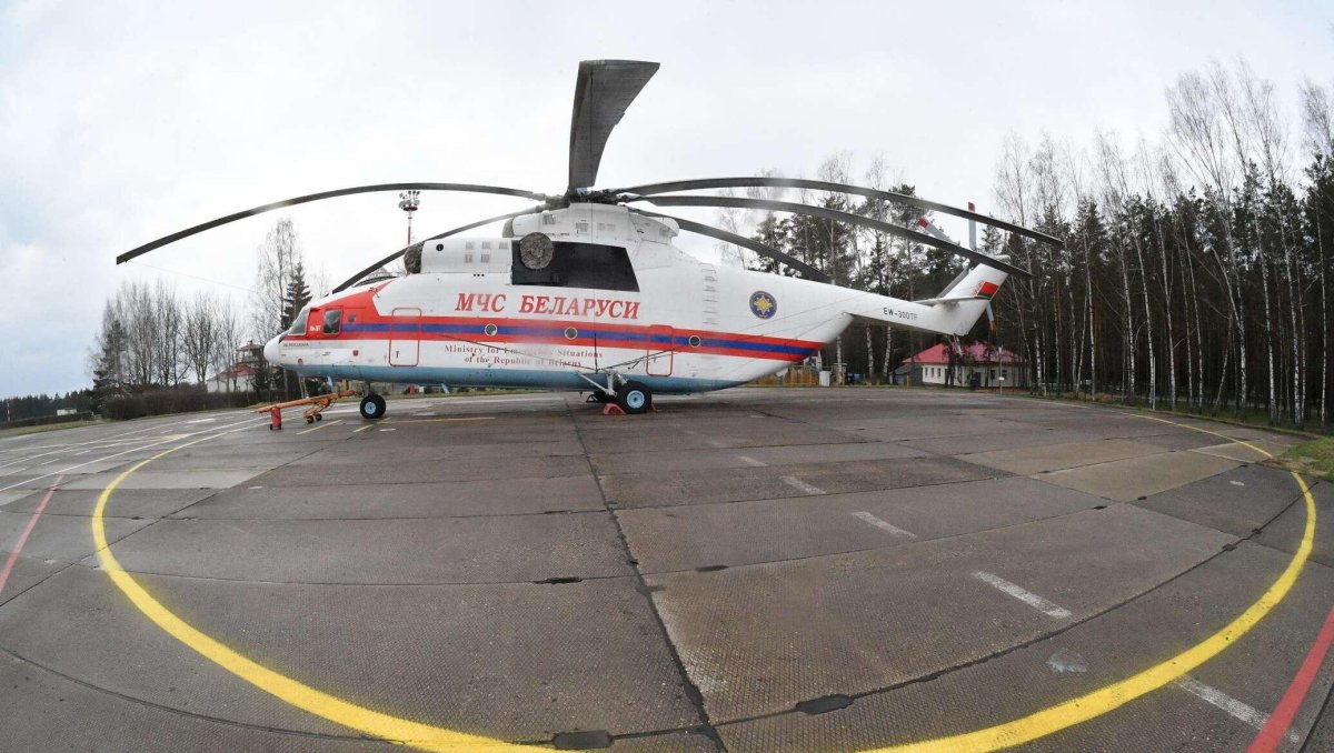Вертолёт МЧС Беларуси