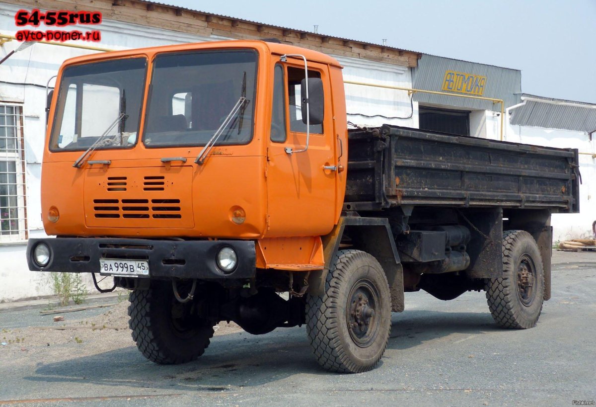 Горный тягач каз-4540 Колхида