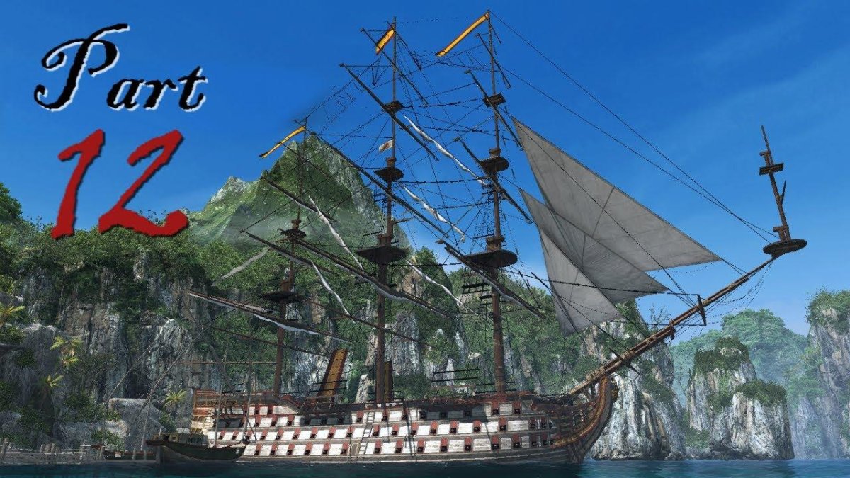 Корабль Галка из Assassins Creed 4