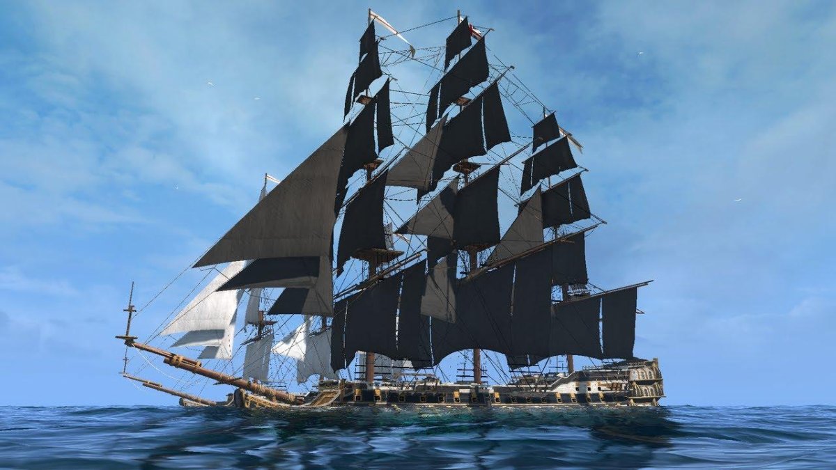 Корабль Галка из Assassins Creed 4