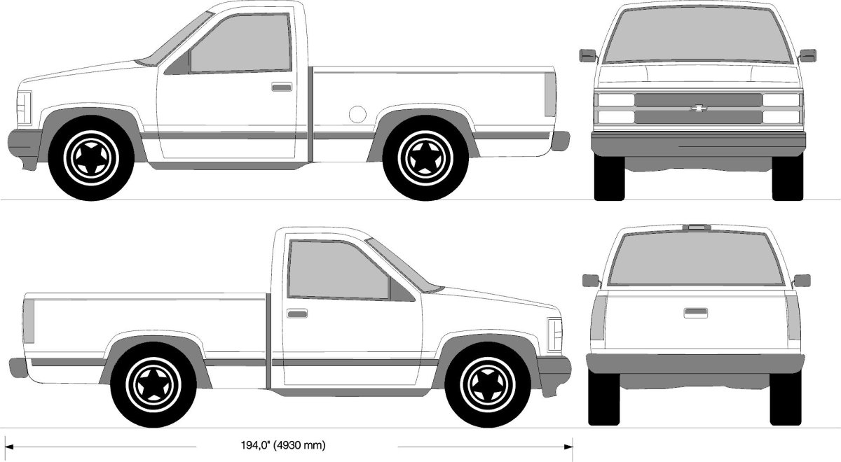 Chevrolet Silverado Blueprint