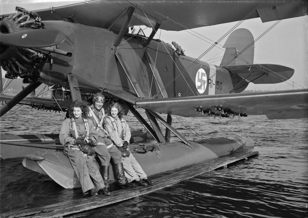 Самолёт Райпон финских ВВС