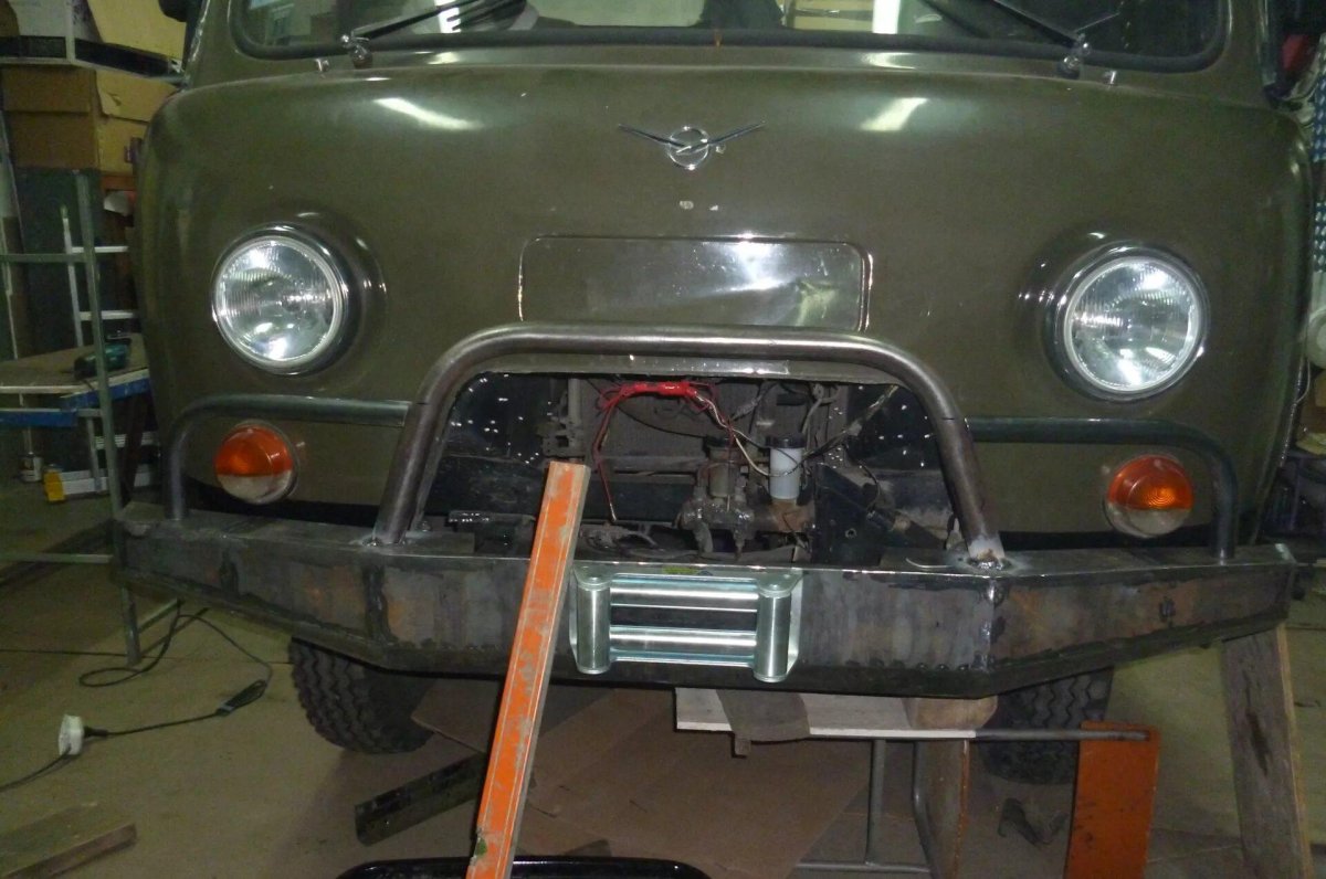 Силовой бампер УАЗ 3303