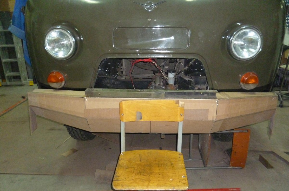 Силовой бампер УАЗ 3303