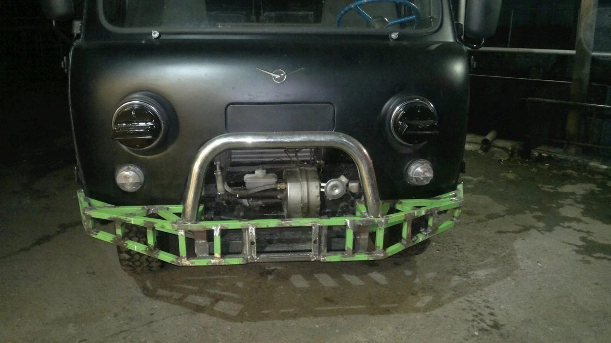 Силовой бампер УАЗ 3303