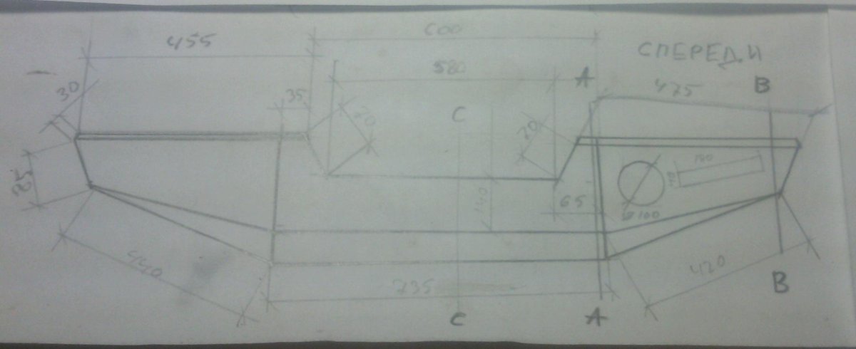 Бампер на УАЗ 469 своими руками чертежи