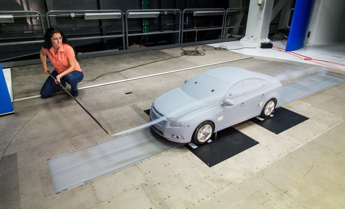 Аэродинамическая труба авто