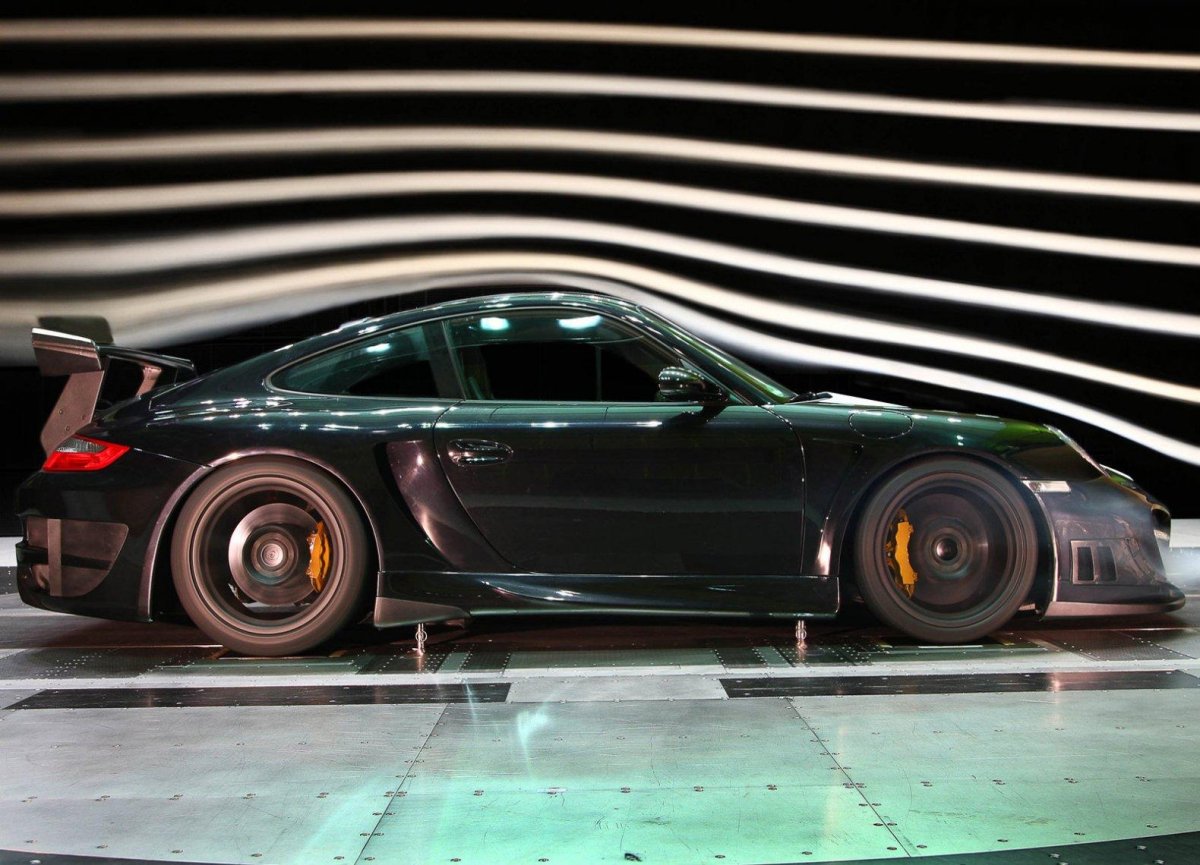 Аэродинамика Порше 911