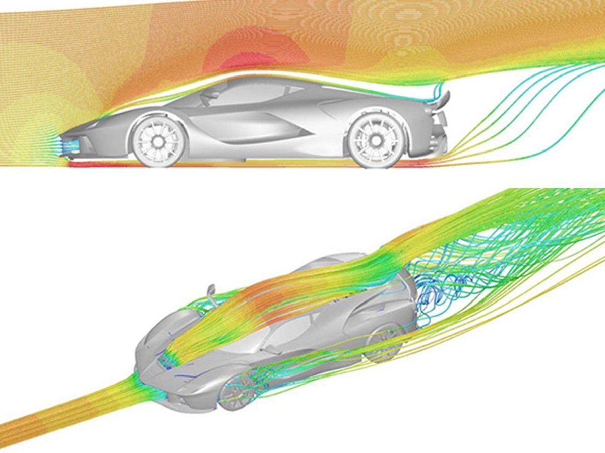 Аэродинамика Феррари