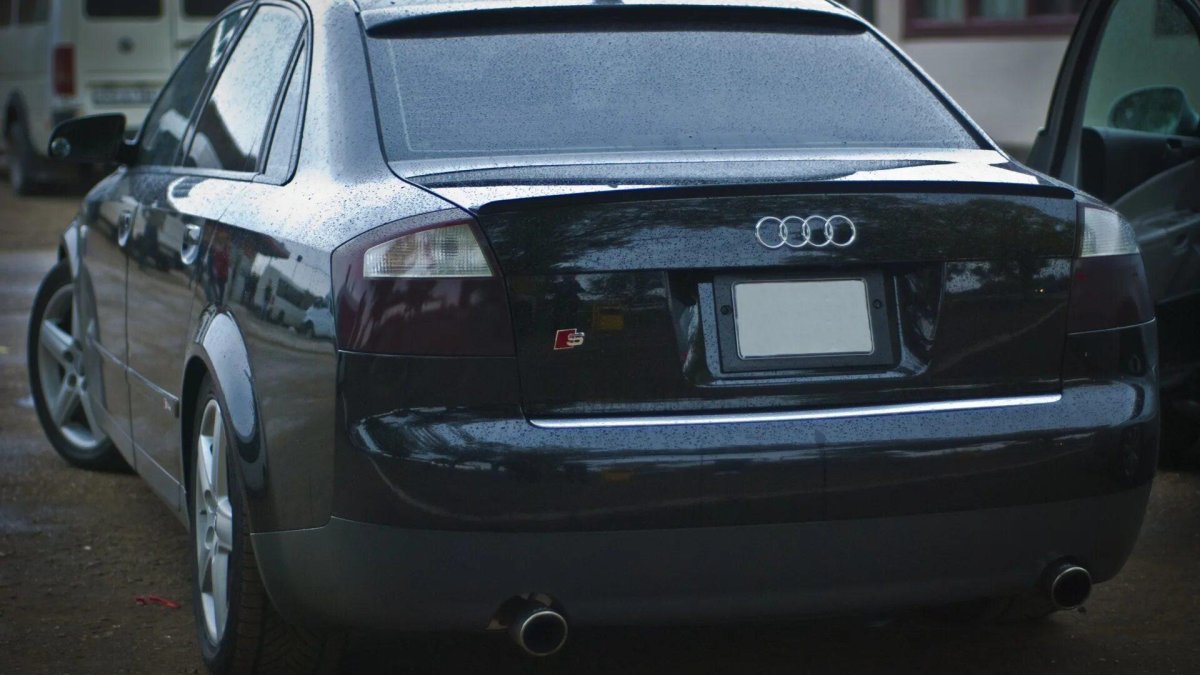 Ауди а4 тонированные фары