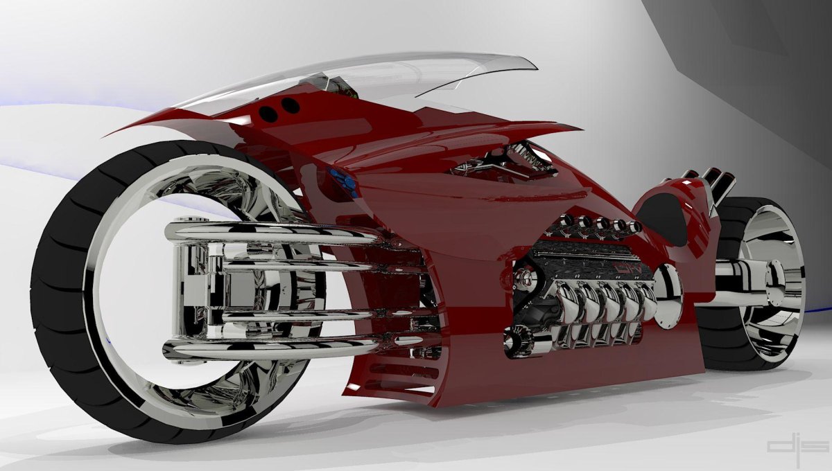 Стелс концепт байк