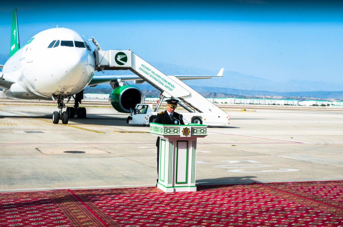 Международный аэропорт Ашхабад, Туркменистан