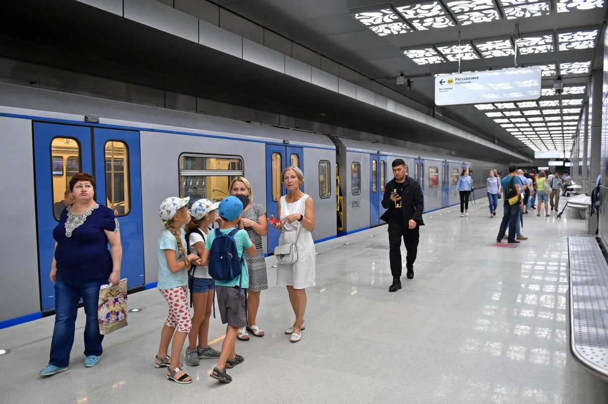 Открытие Пионерской метро