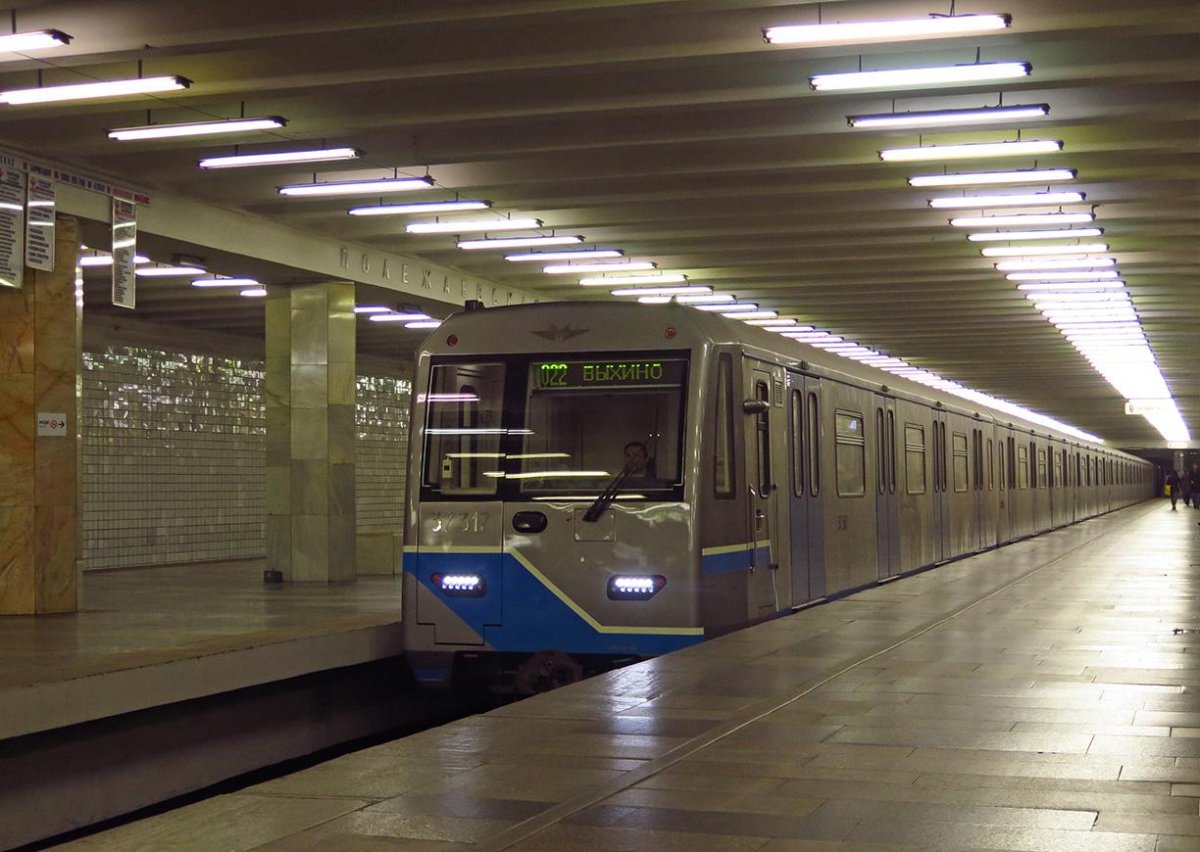 Вагон Ока метро Калининской линии