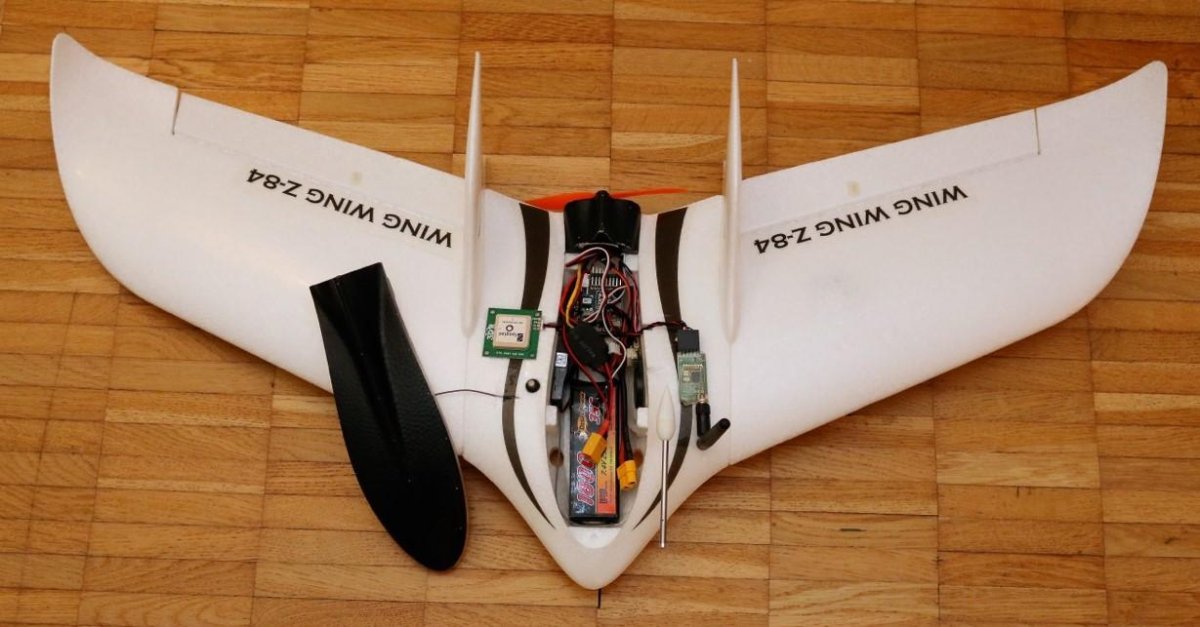 Летающее крыло Skywalker x8 чертеж