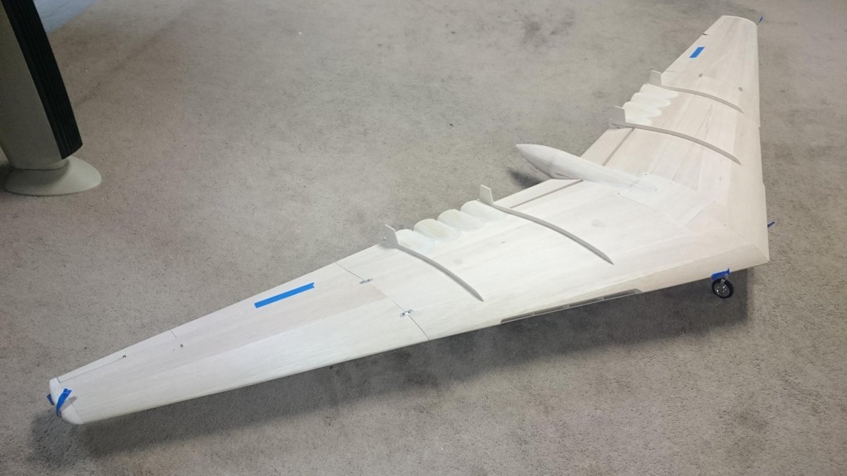 Летающее крыло модель