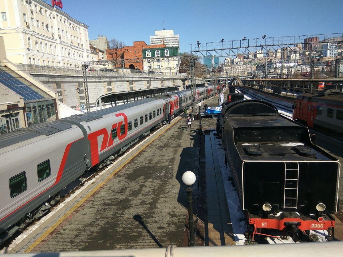 Владивосток РЖД вокзал