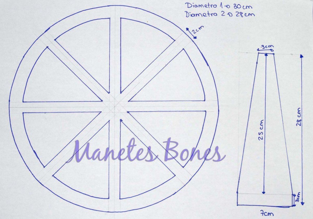 Колесо обозрения из картона с вращающейся насадкой